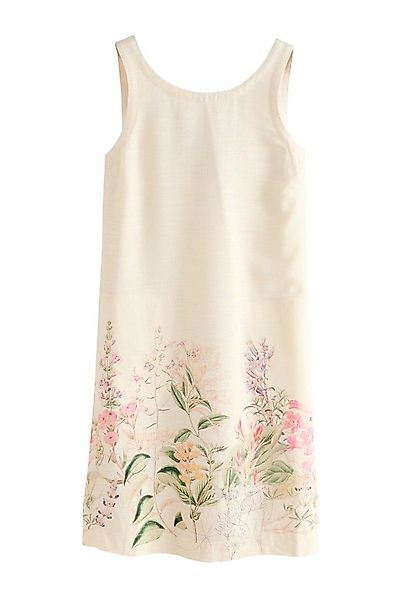 Next Minikleid Mini-Etuikleid mit Leinen mit U-Rückenausschnitt (1-tlg) günstig online kaufen