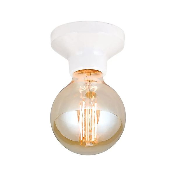 Orion Leuchten Deckenleuchte Keramik 1xE27 Weiß günstig online kaufen