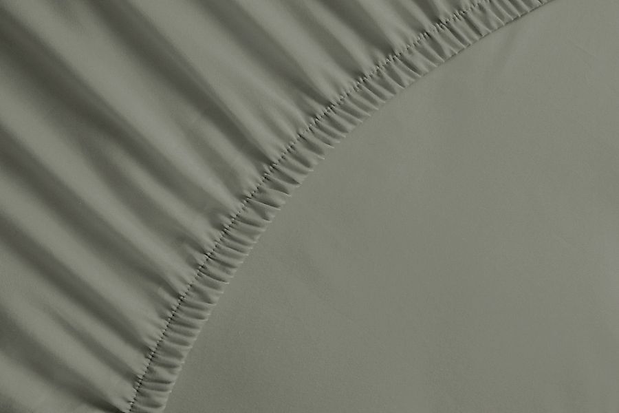 YELLOW Spannbettlaken Percale, Perkal, Gummizug: rundum, günstig online kaufen