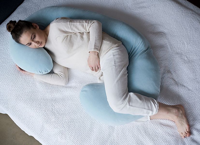 Motherhood Lagerungskissen Premium Sleepy-C, Baumwoll-Velour, Seitenschläfe günstig online kaufen