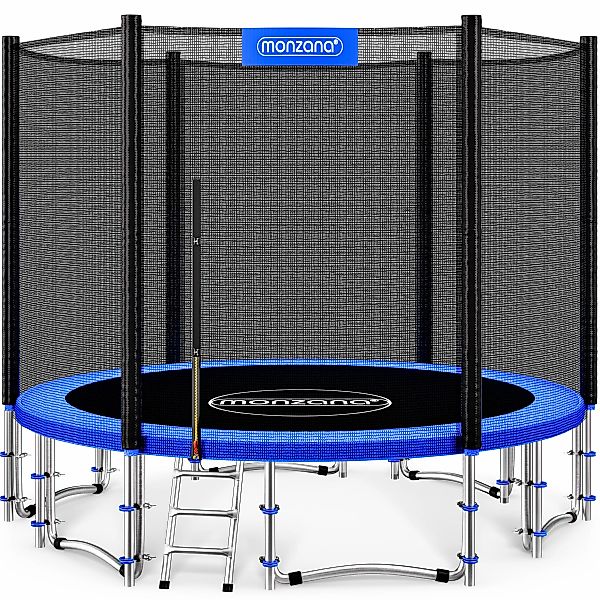 Trampolin Ø366cm inkl Sicherheitsnetz TÜV SÜD GS günstig online kaufen
