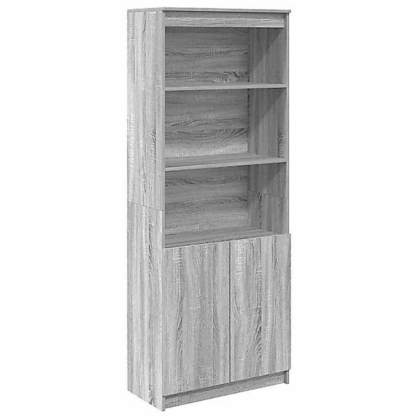 vidaXL Highboard Grau Sonoma 70x35x180 cm Holzwerkstoff 3328476 günstig online kaufen