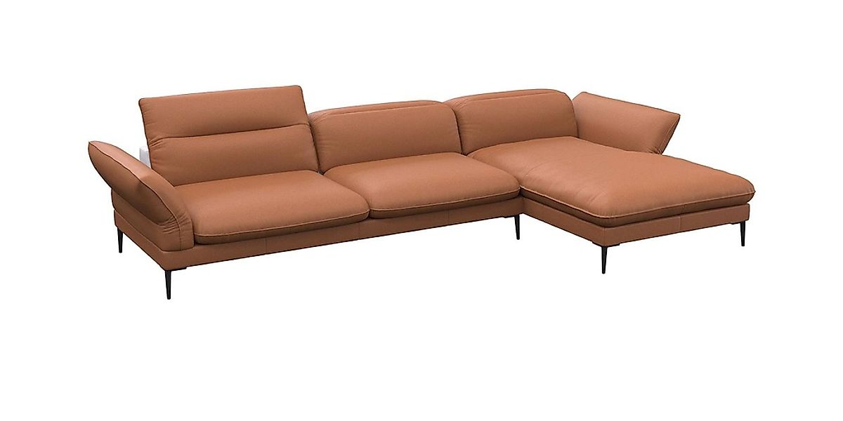 FLEXLUX Ecksofa "Salino, Funktionssofa mit Recamiere, Relaxsofa, Ecksofa", günstig online kaufen