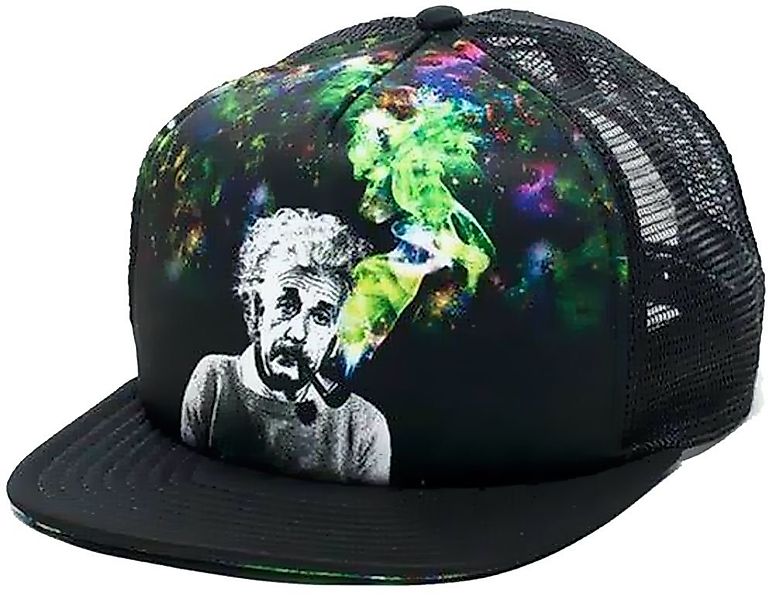 DIFUZED Snapback Cap Albert Einstein Snapback Cap BaseballCap Cappie Smokin günstig online kaufen
