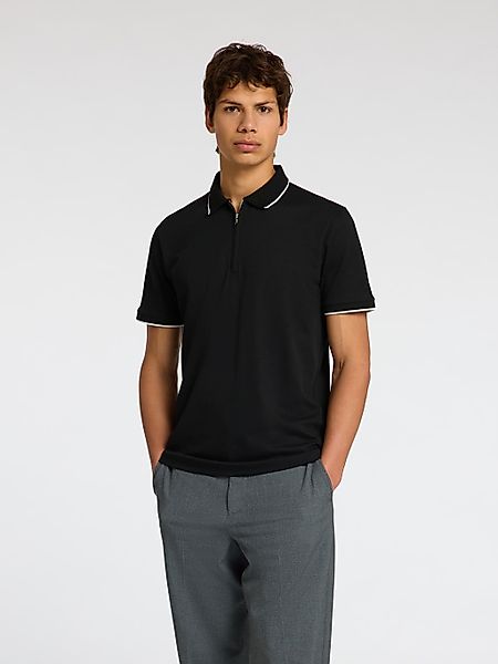 SELECTED HOMME Poloshirt - Stilvolles und modisches kurzarm Poloshirt mit Z günstig online kaufen