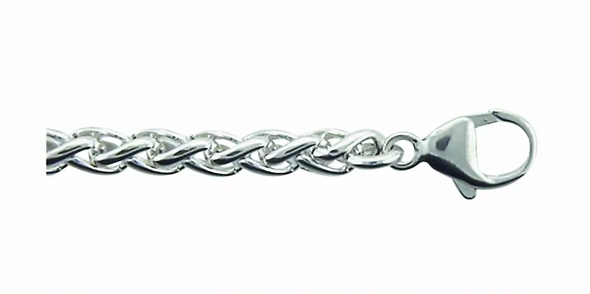Adelia´s Silberarmband "925 Silber Zopf Armband 19 cm", 19 cm 925 Sterling günstig online kaufen