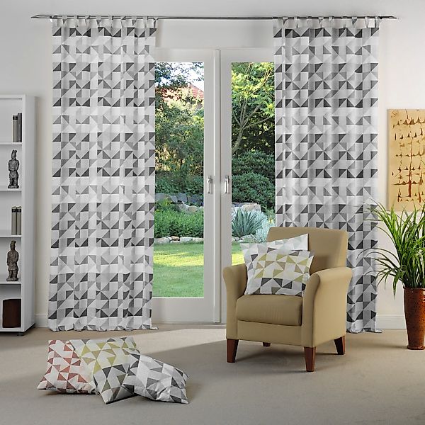 Wirth Vorhang "Berlare" Schlaufen 1 Stk. tlg. günstig online kaufen