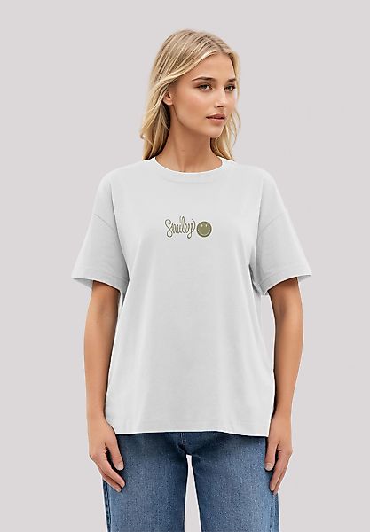 F4NT4STIC T-Shirt "SMILEY green", Premium Qualität günstig online kaufen