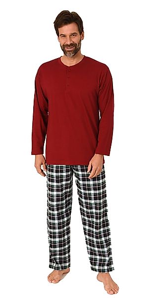 Normann Pyjama Normann Herren Schlafanzug lang, günstig online kaufen