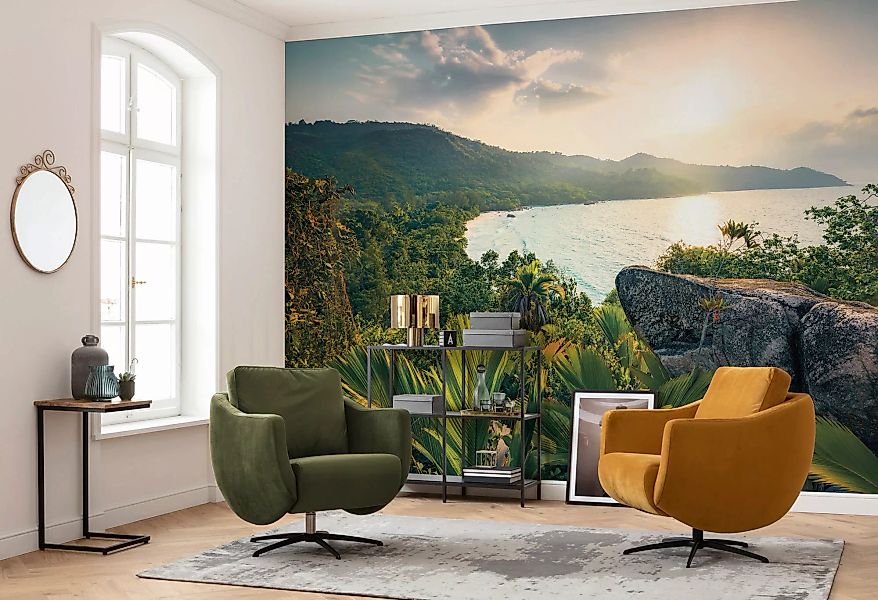 KOMAR Vlies Fototapete - Golden Air - Größe 450 x 280 cm mehrfarbig günstig online kaufen