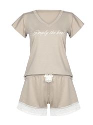 Donna Shorty Schlafanzug mit Spitze (Set, günstig online kaufen