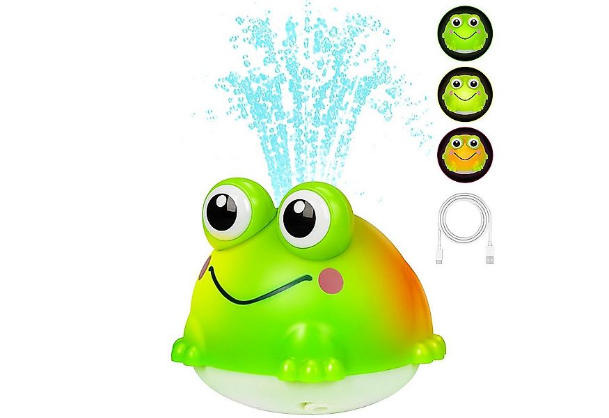 CLTYQ Badespielzeug Badespielzeug Badewannenspielzeug Frosch Spray Wassersp günstig online kaufen