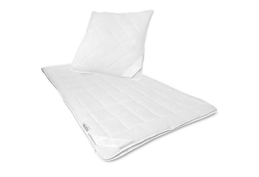 NYVI 4-Jahreszeitenbett + Kopfkissen 4 Jahreszeiten Bettenset AllYearComfy günstig online kaufen
