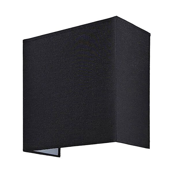 Lindby Wandleuchte Wandlampe Innen Adea 9621999 Modern in Schwarz aus Texti günstig online kaufen