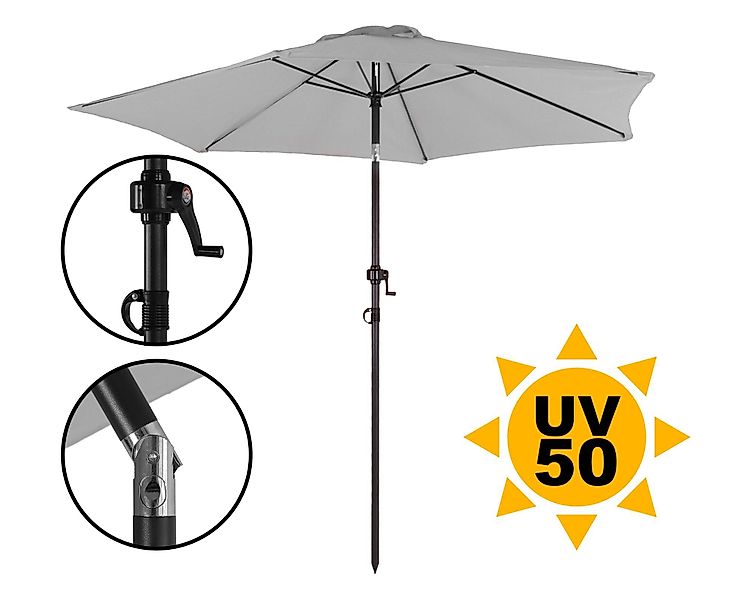 ONDIS24 Sonnenschirm Strandschirm 2,3 Meter Sonnenschutz günstig online kaufen