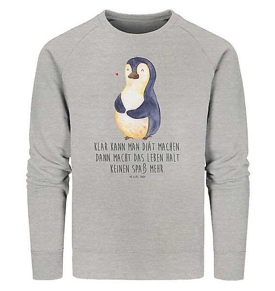 Mr. & Mrs. Panda Longpullover Pinguin Diät Größe S - Heather Grey - Geschen günstig online kaufen