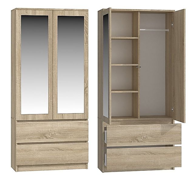 MAGOWA Kleiderschrank MALWA SS – stilvoll & funktional für Büro oder Schlaf günstig online kaufen