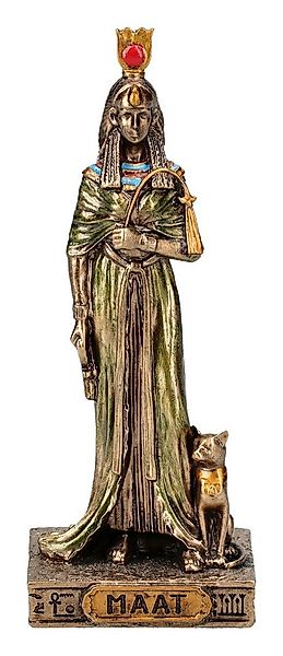Figuren Shop GmbH Dekofigur Göttin Maat Figur – Ägyptische Statue Veronese günstig online kaufen