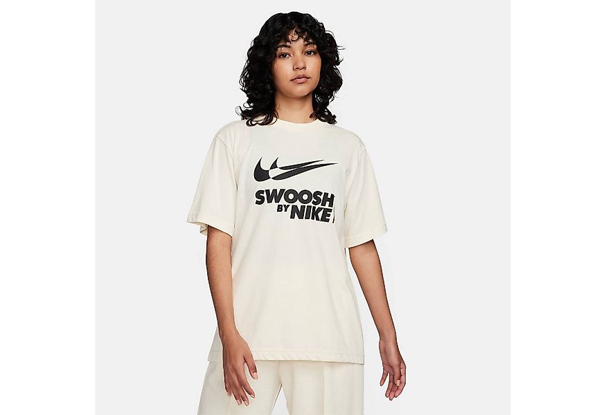 Nike T-Shirt W NSW TEE BF GLS COCONUT MILK/BLACK günstig online kaufen