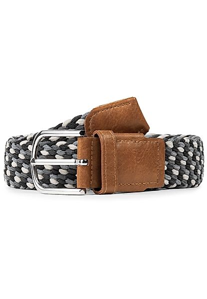 Indicode Stoffgürtel Anders (1-St) Elastischer Flechtgürtel günstig online kaufen
