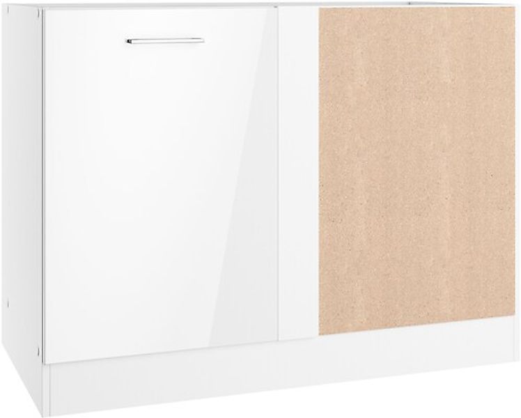 KOCHSTATION Eckunterschrank »KS-Milan« Eckunterschrank 110 cm, matte oder h günstig online kaufen