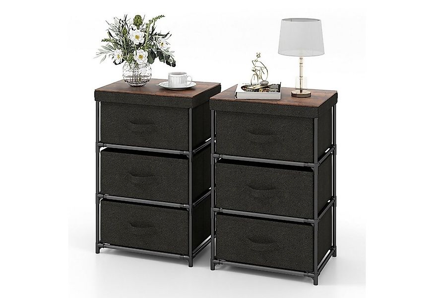 COSTWAY Nachttisch (2-St) günstig online kaufen