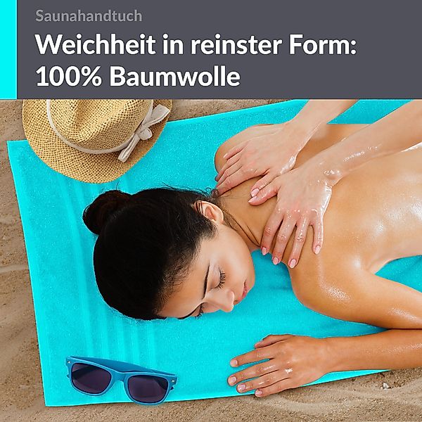 Lashuma Saunatuch XXL Handtuch London, Frottee günstig online kaufen