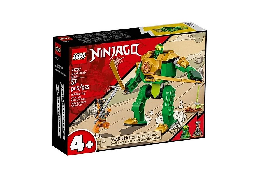 LEGO® 71757 Ninjago Lloyds Ninja-Mech Konstruktionsspielsteine günstig online kaufen