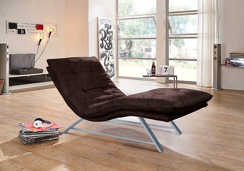 W.SCHILLIG Relaxliege "daily dreams" in Waffelkissen-Optik, wahlweise mit M günstig online kaufen