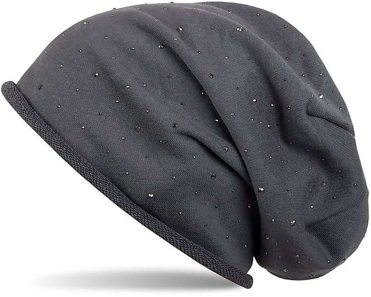 styleBREAKER Beanie Beanie mit Strass Nieten (1-St) günstig online kaufen