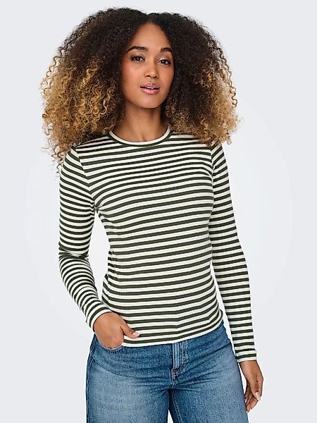 ONLY Langarmshirt "ONLAIDA L/S STRIPED TOP JRS" günstig online kaufen