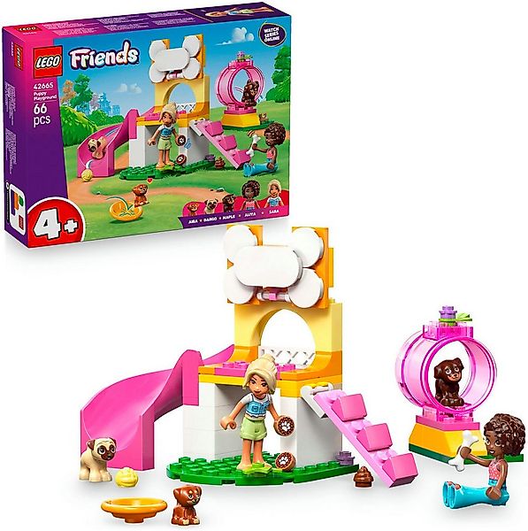 LEGO® Welpenspielplatz (42665), LEGO Friends Konstruktionsspielsteine, (66 günstig online kaufen