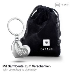 FABACH Schlüsselanhänger Herz mit Gravur - günstig online kaufen