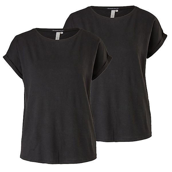 QS T-Shirt Basic kurzarm, Rundhals, modernes günstig online kaufen