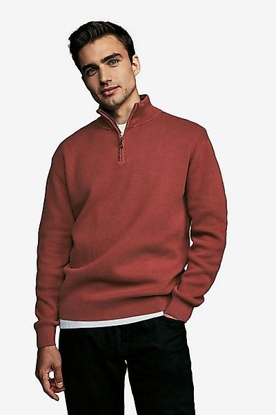 Next Troyer Regular Fit Premium Troyer 100 % Baumwolle – Uni (1-tlg) günstig online kaufen