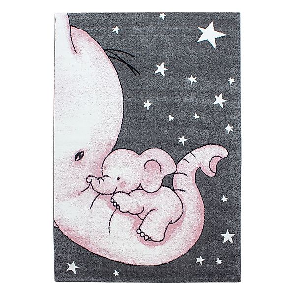 Teppium Teppich Elefant-Design, Rund, Höhe: 11 günstig online kaufen