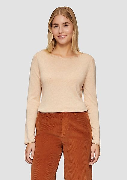 s.Oliver Longpullover Strickpullover Leichter Feinstrickpullover mit günstig online kaufen