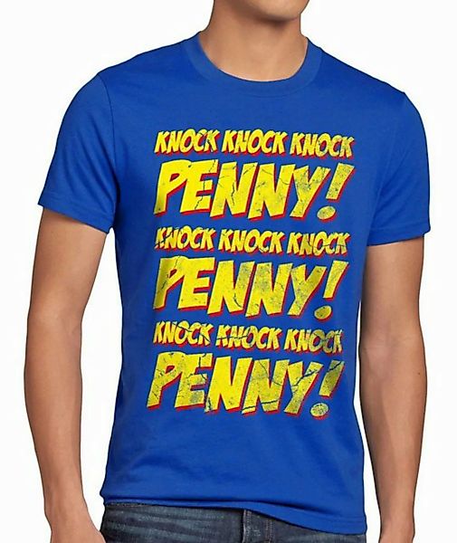 style3 T-Shirt Penny knock big bang sheldon College theory cooper leonard c günstig online kaufen