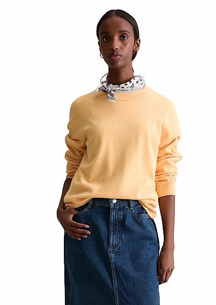 Marc OPolo DENIM Strickpullover "aus Soft Cotton Stretch" günstig online kaufen