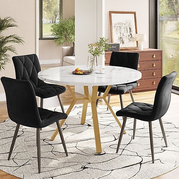 HAUSS SPOLE Essgruppe 5tlg Esstisch mit günstig online kaufen