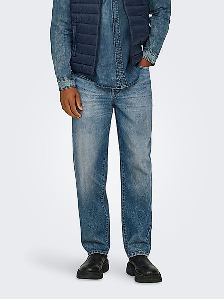 ONLY & SONS Regular-fit-Jeans ONSEDGE STRAIGHT günstig online kaufen