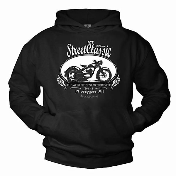 MAKAYA Kapuzenpullover Herren Motorrad Bekleidung Männer Sweatshirt mit Kap günstig online kaufen