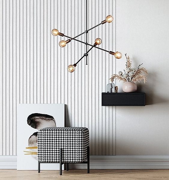 Newroom Vliestapete Barcley White Tapete Holztapete Holz,Paneele,Lamellen, günstig online kaufen