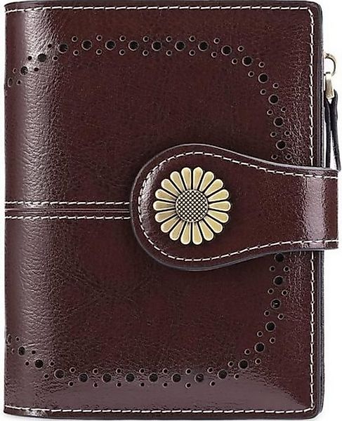 PFCTART Geldbörse Damen 16 Karten RFID Geldbörse aus weichem Leder (mit Kar günstig online kaufen