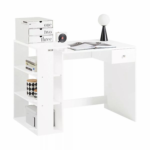SoBuy Schreibtisch FWT35-W, mit 1 Schublade günstig online kaufen