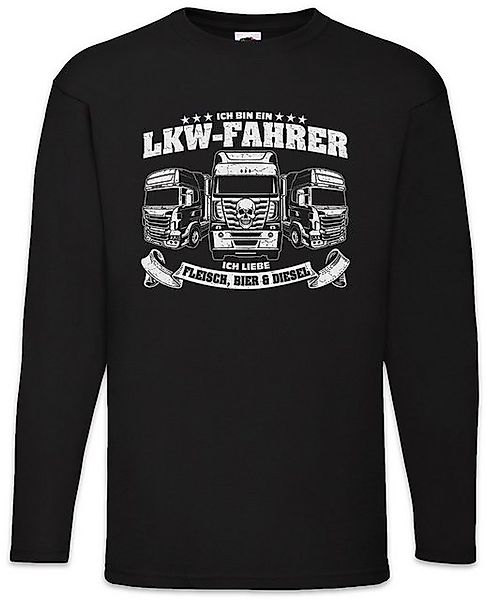 Urban Backwoods Langarmshirt Ich Bin Ein LKW-Fahrer Langarm T-Shirt Driver günstig online kaufen