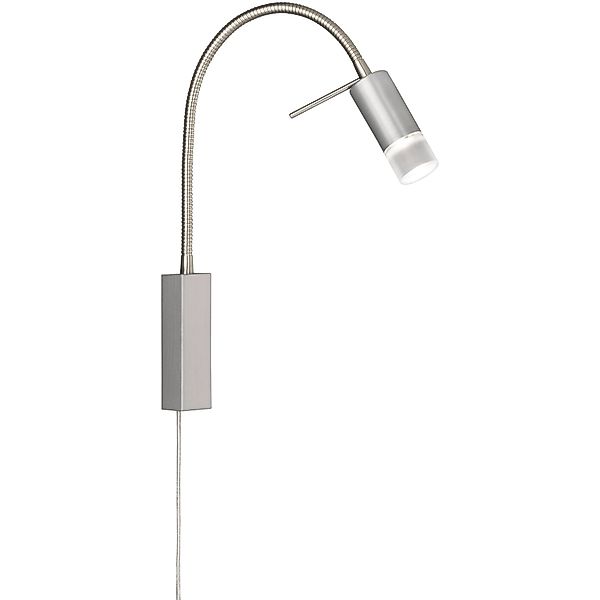 Fischer & Honsel LED-Wandspot flex River Ringe Nickelfarben 40 cm günstig online kaufen