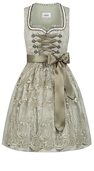 Nübler Dirndl Mini-Dirndl Vivian in Grün günstig online kaufen