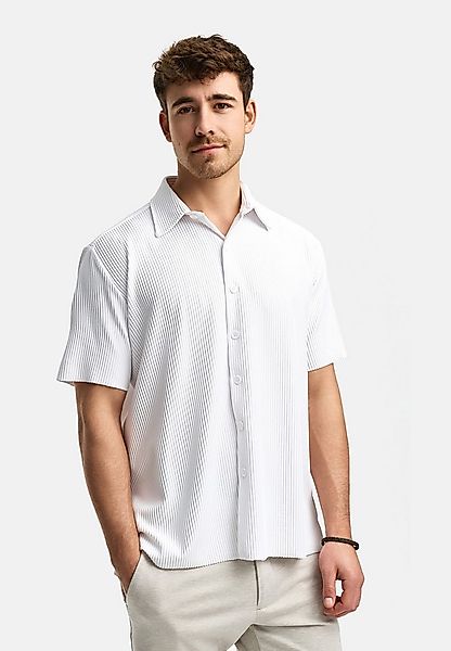 Indicode Kurzarmhemd Herren INLamgo Herrenhemd Kurzarm Kurzarm-Hemd mit fei günstig online kaufen