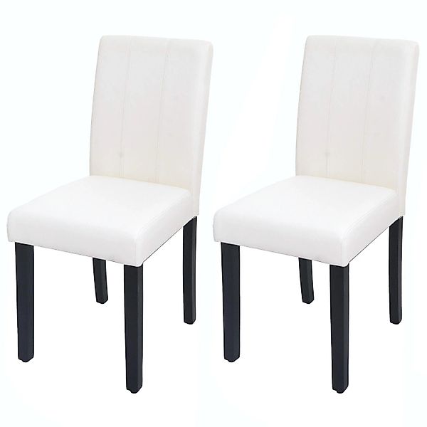MCW Esszimmerstuhl O65d 2er-Set Weiß günstig online kaufen
